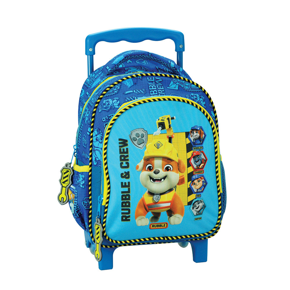 Gim Σχολική Τσάντα Τρόλεϊ Νηπίου Paw Patrol Rubble 25(Μ)X15(Π)X30(Υ) Eκ