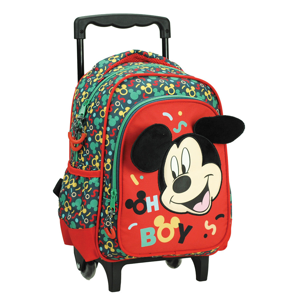 GimGim Σχολική Τσάντα Τρόλεϊ Νηπίου Mickey Cook 25(Μ)X15(Π)X30(Υ) Eκpapell.gr