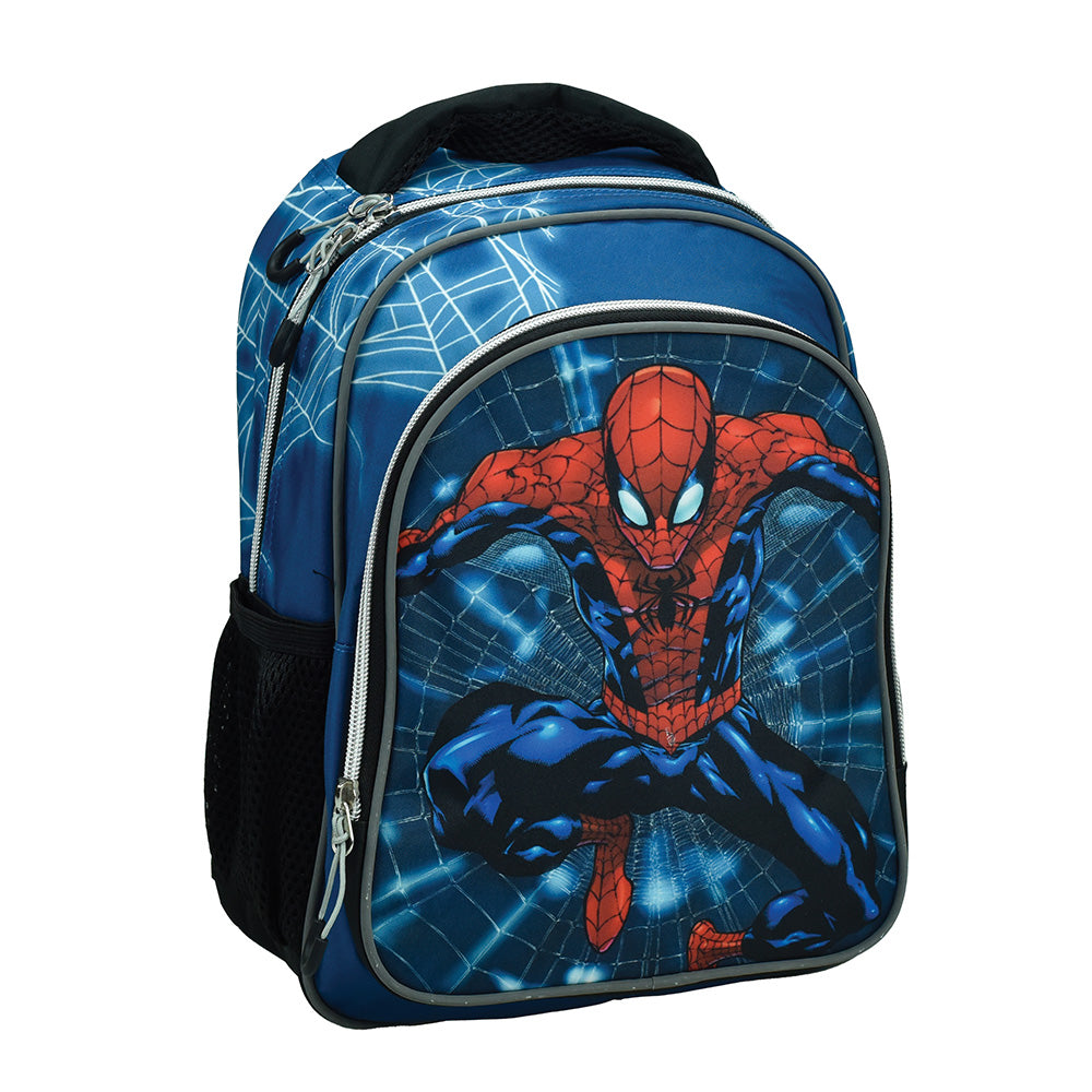 GimGim Σχολική Τσάντα Πλάτης Νηπίου Spiderman Junior Web 30(Υ)X25(Π)X15(Μ) Eκpapell.gr