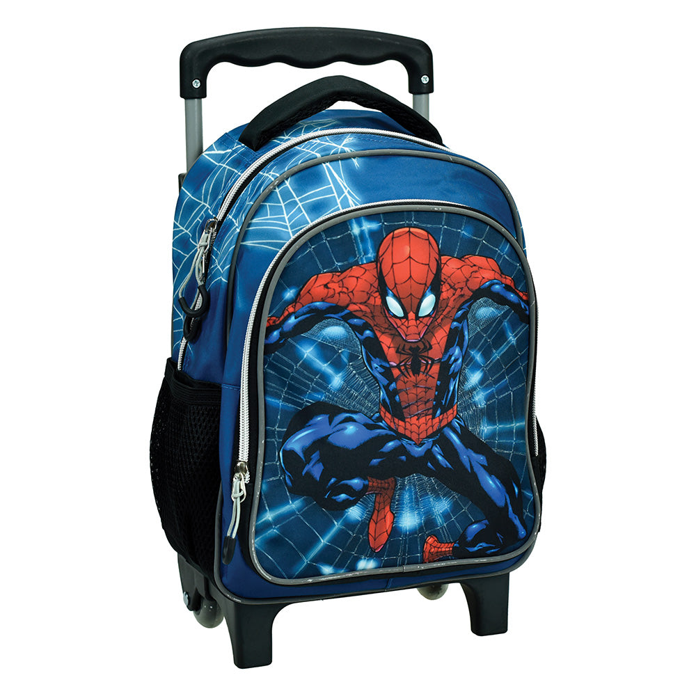 GimGim Σχολική Τσάντα Τρόλεϊ Νηπίου Spiderman Junior Web 25(Μ)X15(Π)X30(Υ) Eκpapell.gr