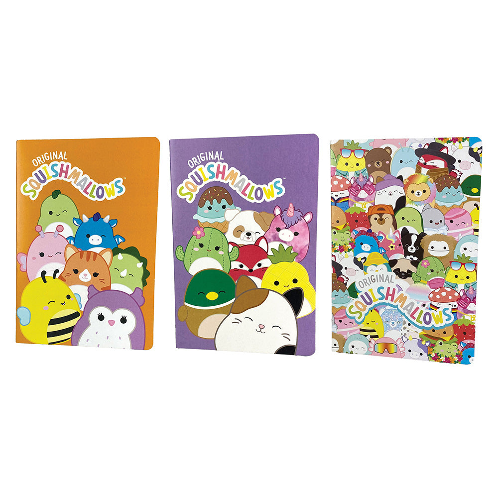 Gim Σημειωματάριο Α5 3Τμχ Squishmallows