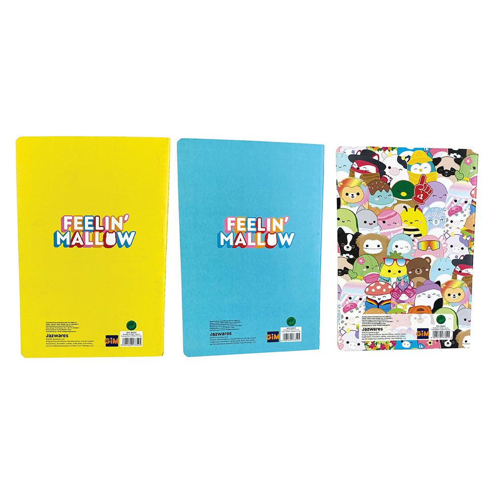 Gim Σημειωματάριο Α5 3Τμχ Squishmallows