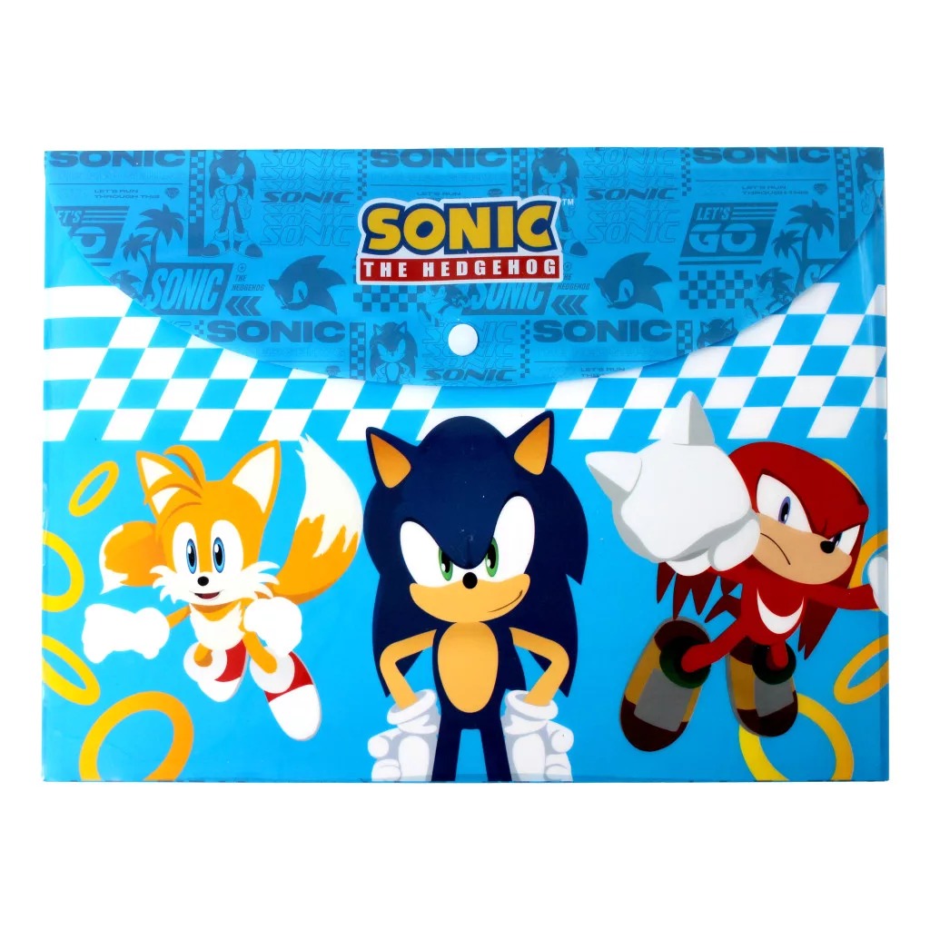 Gim Φάκελος με Κουμπί PP Sonic Classic 23x33 εκ