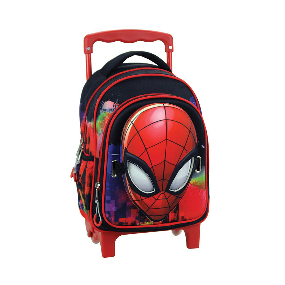 Gim Σχολική Τσάντα Τρόλεϊ Νηπίου Spiderman Global 25(Μ)x15(Π)x30(Υ) εκ
