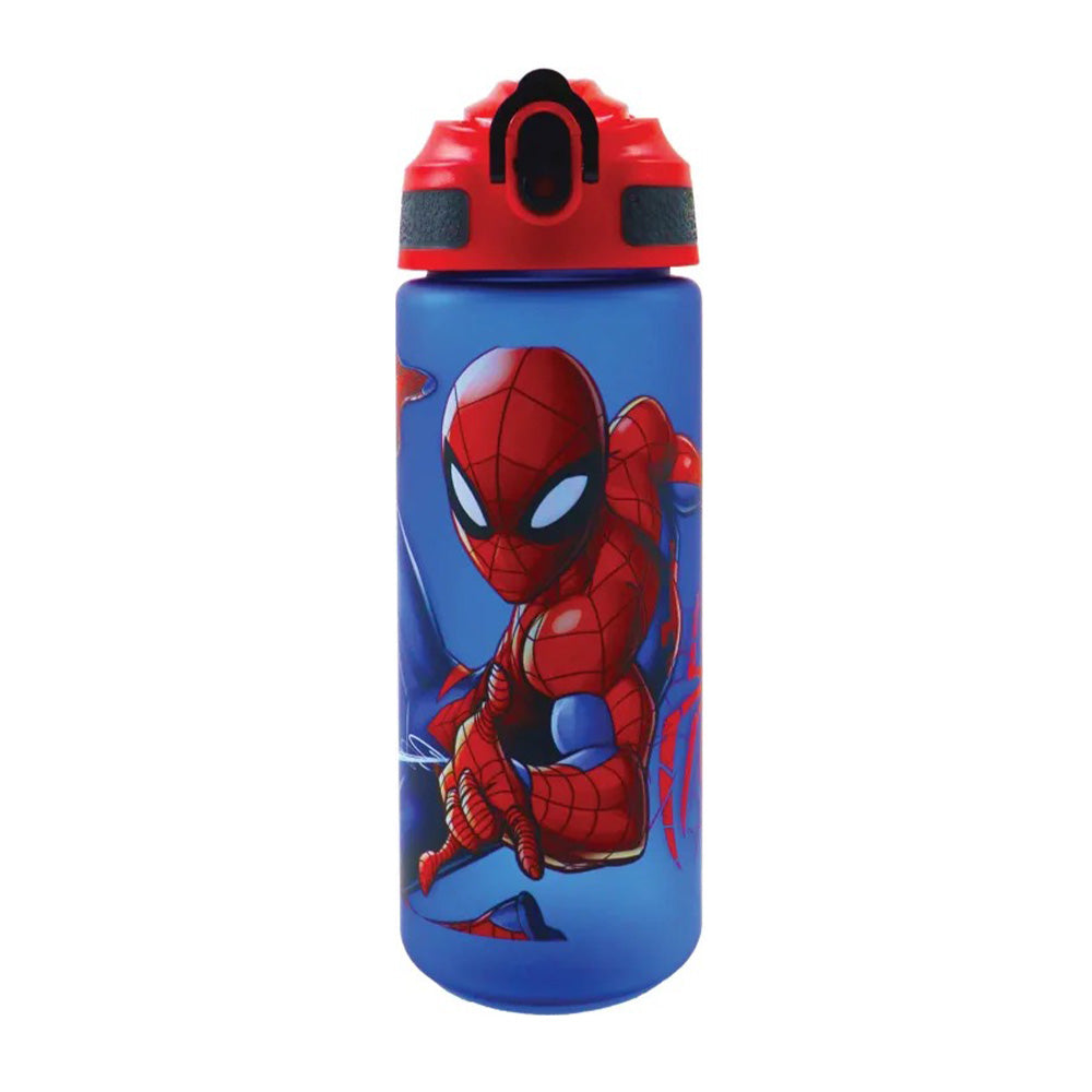 Gim Παιδικό Παγούρι Πλαστικό Με Καλαμάκι Spiderman 600ml 