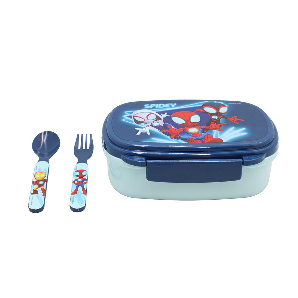 Gim Δοχείο Φαγητού Με Κουτάλι/ Πιρούνι Spidey Amazing Friends 600ml