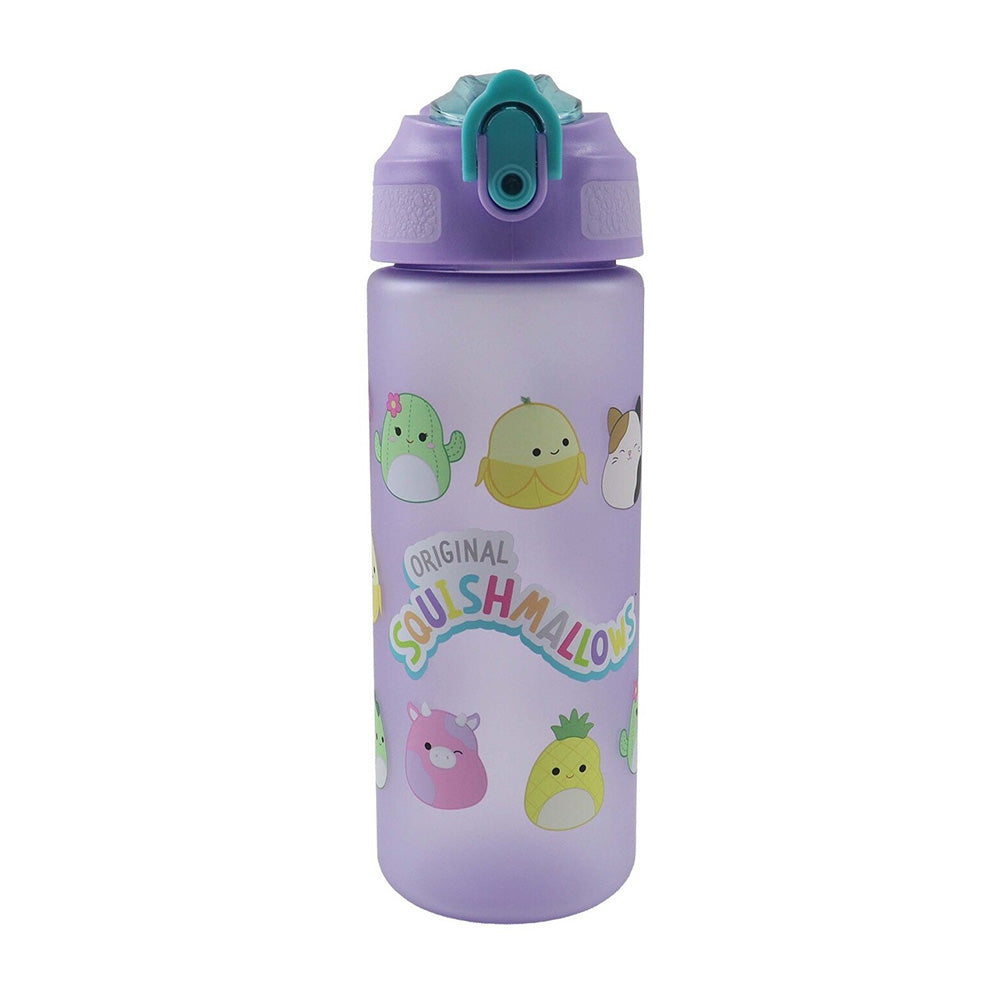 Gim Πλαστικό Παγούρι με Καλαμάκι Squishmallows 600ml