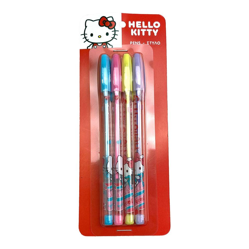 Gim Στυλό Σετ 4 Τμχ Hello Kitty Sweetheart