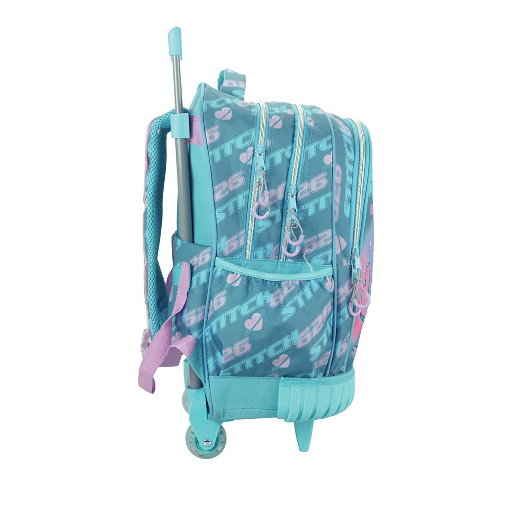 Gim Σχολική Τσάντα Τρόλεϊ Stitch Brush It Out 35(Μ)x20(Π)x52(Υ) εκ