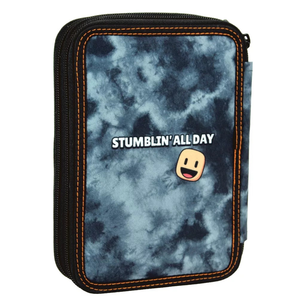 Gim Κασετίνα Διπλή Γεμάτη Stumble Guys Hat 18x15x4 εκ