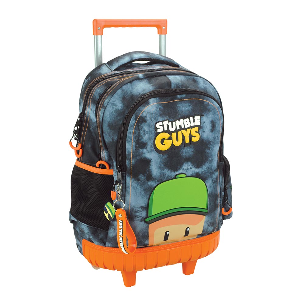 Gim Σχολική Τσάντα Τρόλεϊ Stumble Guys 35(Μ)x20(Π)x52(Υ) εκ