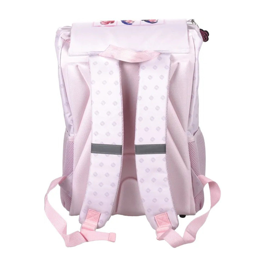 Gim Σχολική Τσάντα Δημοτικού με 2 Κλιπ Demon Hunters Pink Huntrix 43x30x24 εκ