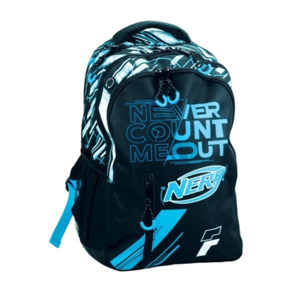 Gim Σχολική Τσάντα Δημοτικού Πλάτης Οβάλ Nerf 30(Μ)x15(Π)x42(Υ) εκ
