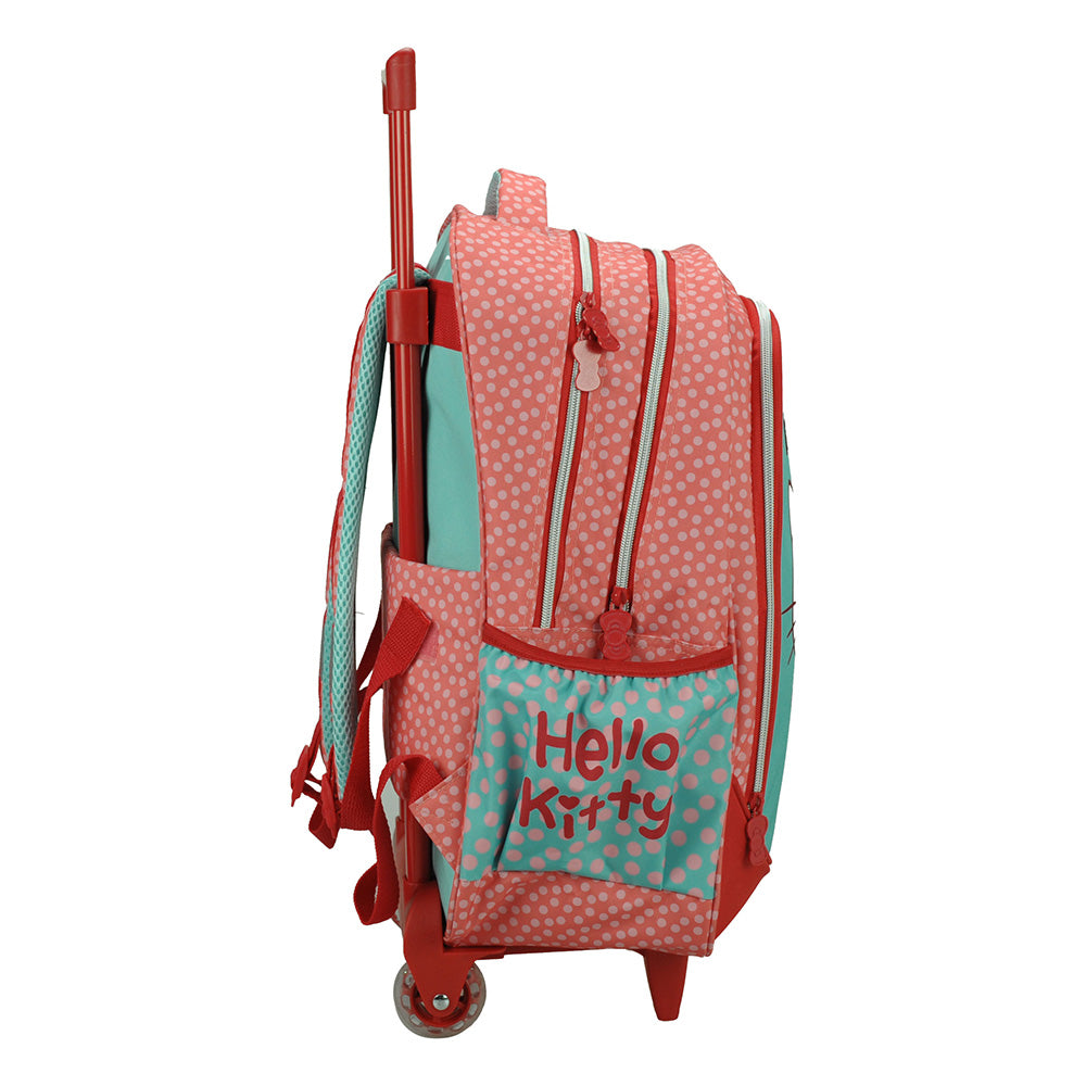Gim Σχολική Τσάντα Τρόλεϊ Δημοτικού Hello Kitty Sweetheart 46(Μ)X35(Π)X20(Υ) Eκ