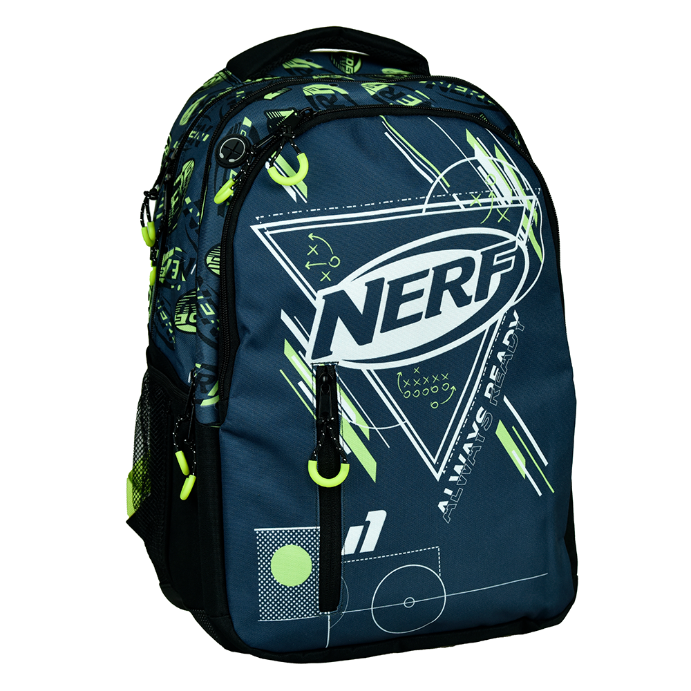 Gim Τσάντα Πλάτης Δημοτικού Οβάλ Nerf Abstractive 35(Μ)X20(Π)X46(Υ) Εκ