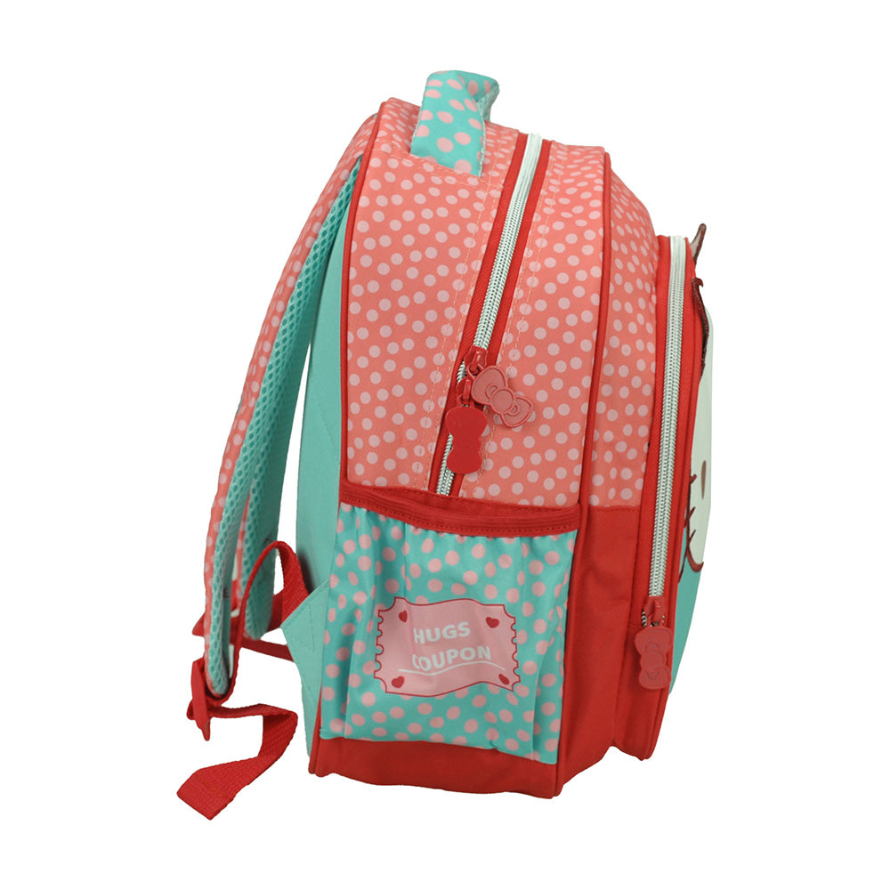 Gim Σχολική Τσάντα Πλάτης Νηπίου Hello Kitty Sweetheart 30(Υ)X25(Π)X15(Μ) Eκ