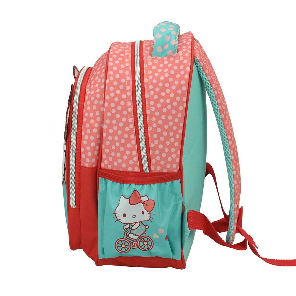 Gim Σχολική Τσάντα Πλάτης Νηπίου Hello Kitty Sweetheart 30(Υ)X25(Π)X15(Μ) Eκ