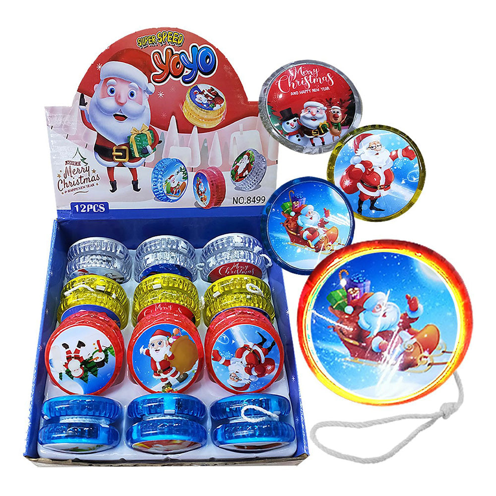 Γιο-Γιο με Φως Άγιος Βασίλης – Ø5,5 εκ - 1 Τμχ