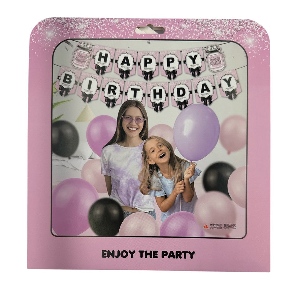 OEMΓιρλάντα Banner Happy Birthday Άρωμα 3 Σχέδιαpapell.gr