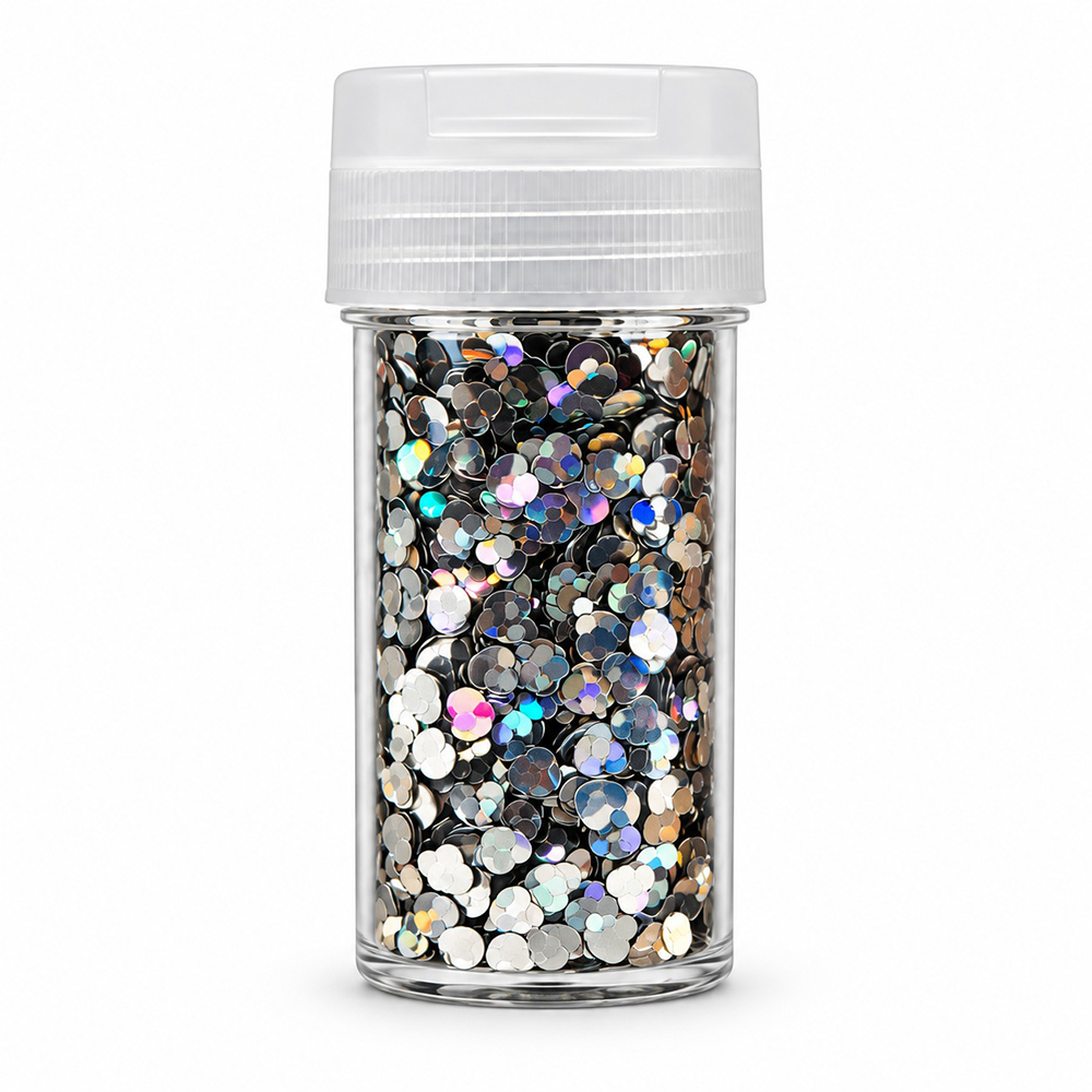 Glitter Καρδούλες σε Βαζάκι 