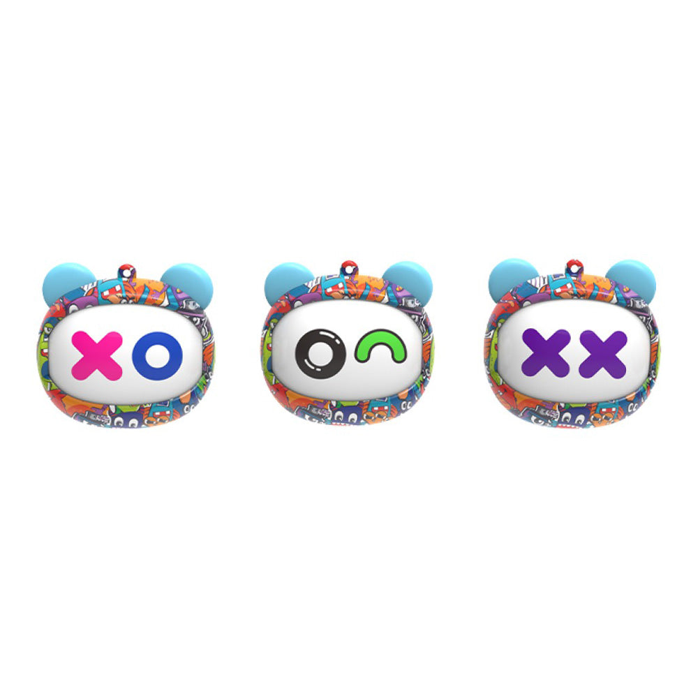 GOAT Earbuds Graffity Monsters Ασύρματα Bluetooth Ακουστικά Πολύχρωμα