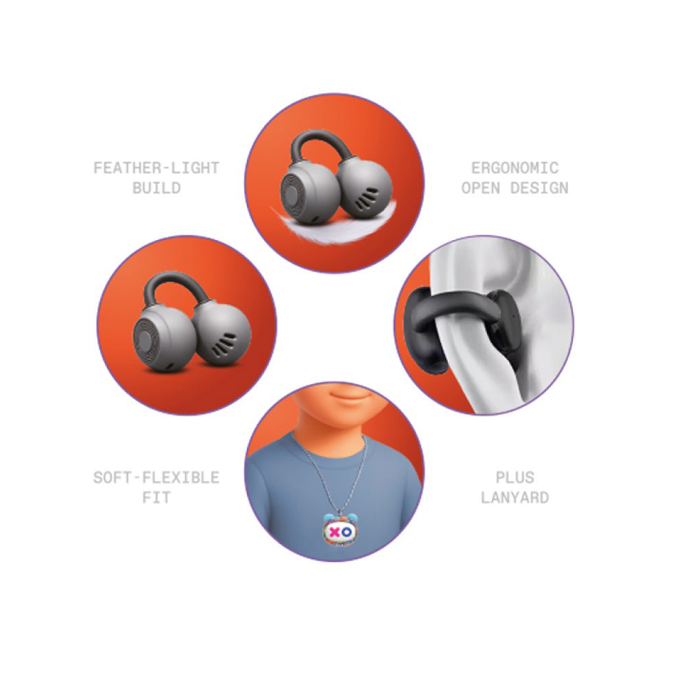 GOAT Earbuds Graffity Monsters Ασύρματα Bluetooth Ακουστικά Πολύχρωμα