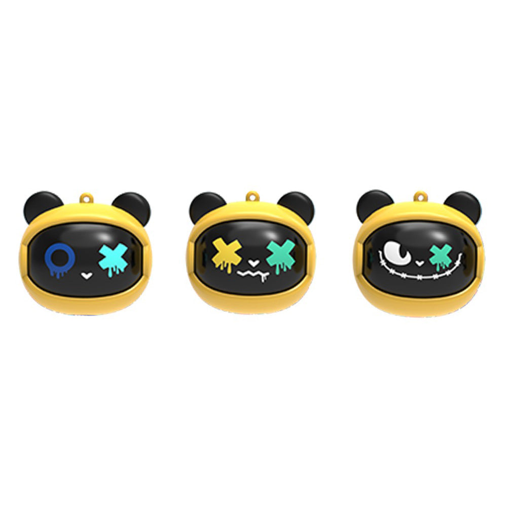 GOAT Earbuds Paintcrush Ασύρματα Bluetooth Ακουστικά Κίτρινα