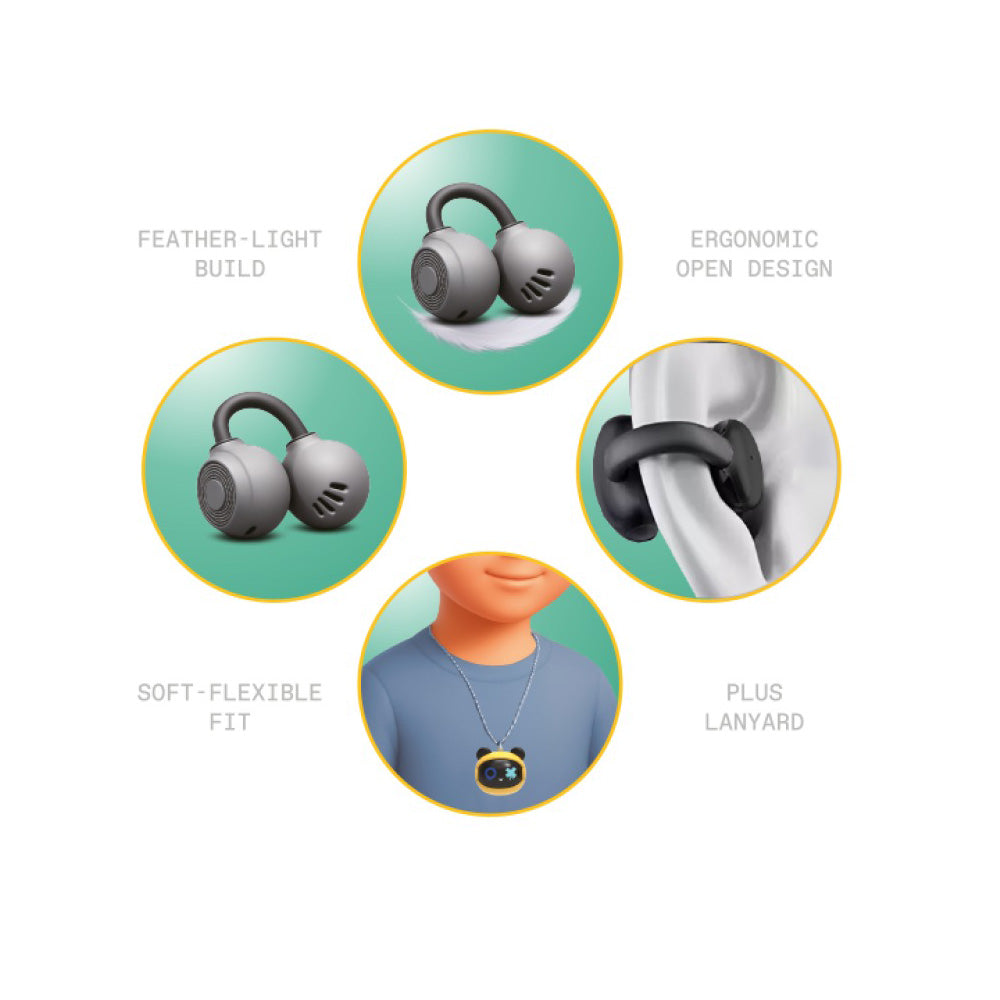 GOAT Earbuds Paintcrush Ασύρματα Bluetooth Ακουστικά Κίτρινα