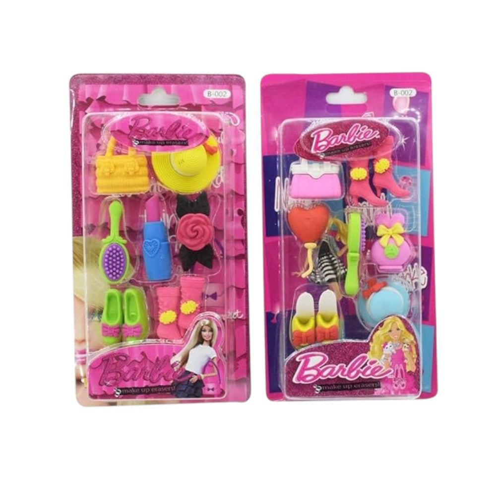 Γόμα Barbie Set Make Up 2 Σχέδια - 1 Τμχ