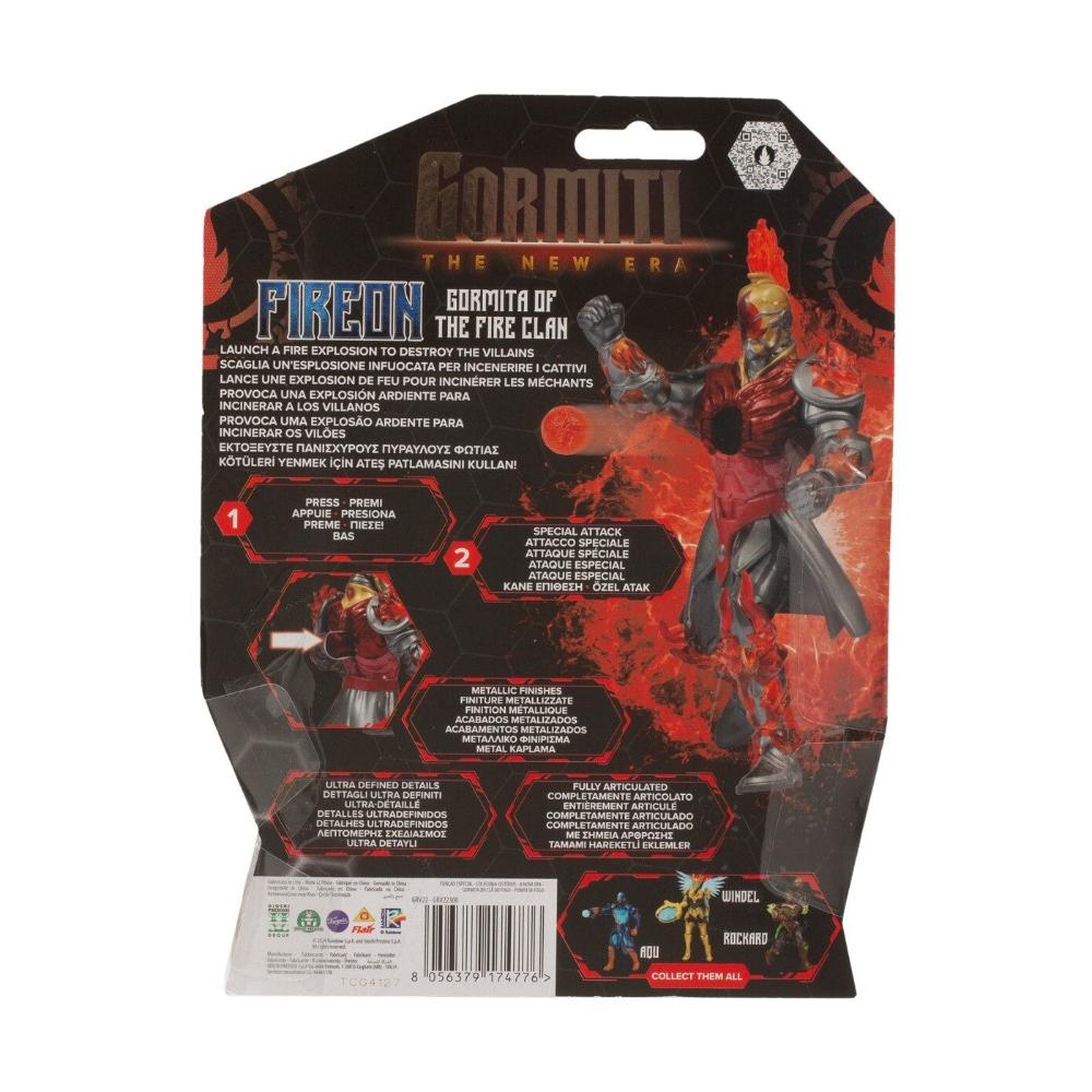 GIOCHI PREZIOSIGiochi Preziosi Gormiti The New Era - Φιγούρα Fireon - Gormita Of The Fire Clan Με Λειτουργίες 15εκpapell.gr