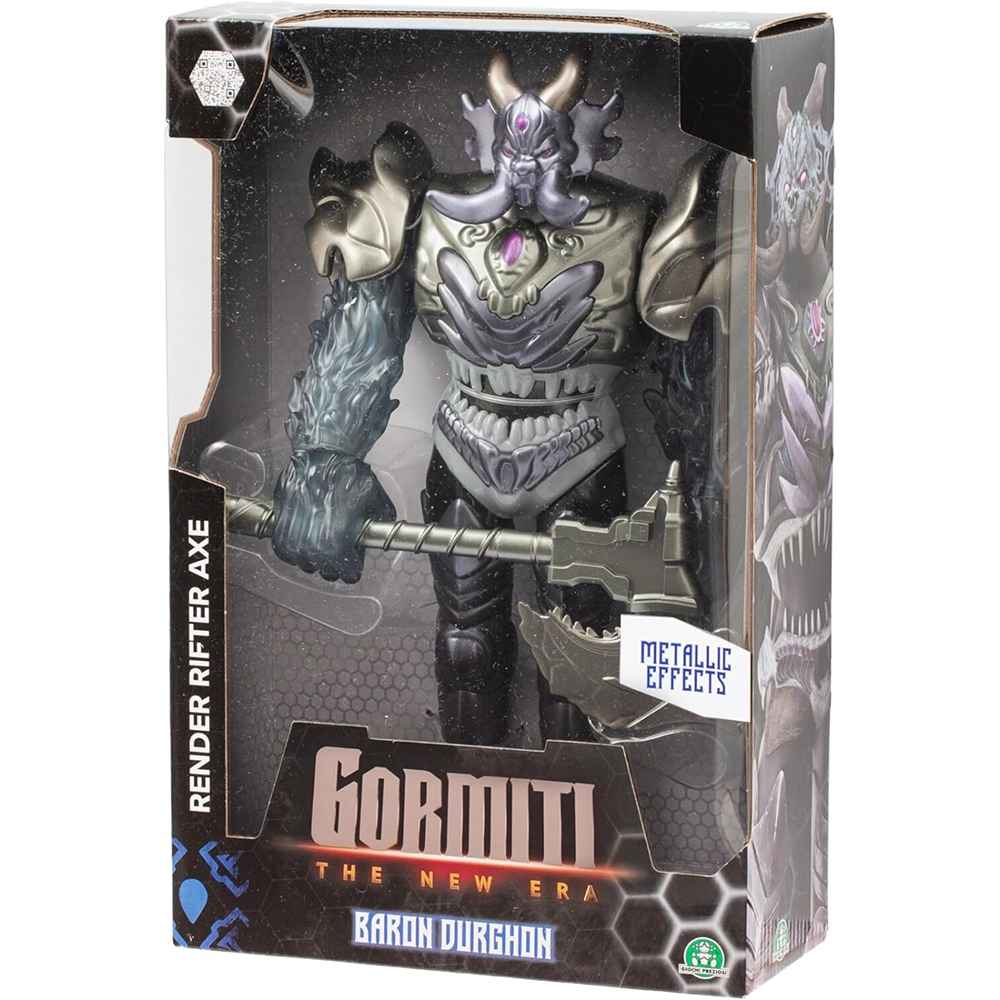 Giochi Preziosi Gormiti The New Era - Φιγούρα Villain Baron Durghon 27 Εκ  Με Αξεσουάρ Μάχης