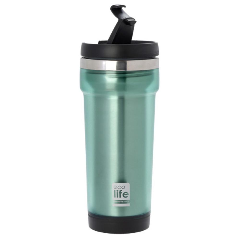 Ecolife Coffee Thermos Green 420 ml