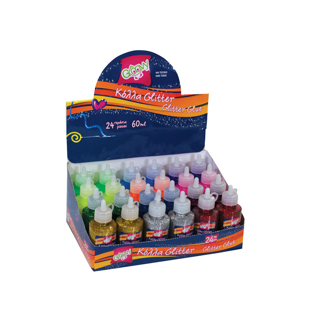Groovy Κόλλα Glitter 60ml – Διάφορα Χρώματα - 1 Τμχ