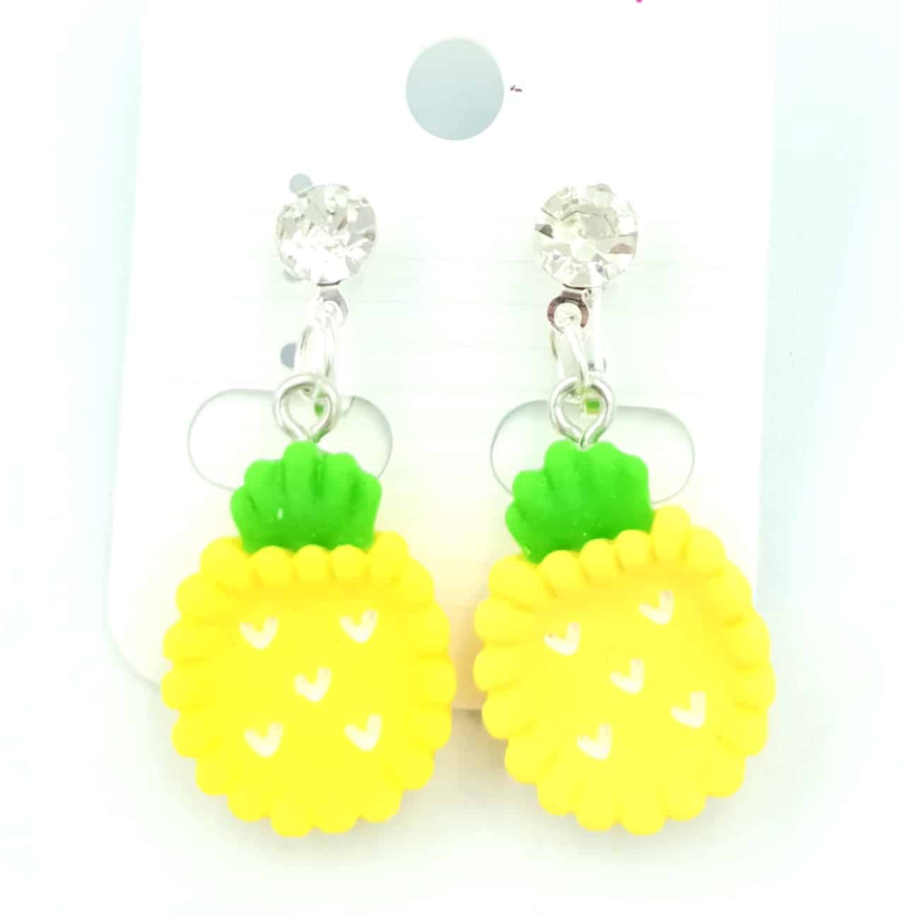 Σκουλαρικια Κλιπς Παιδικα Φρουτακια