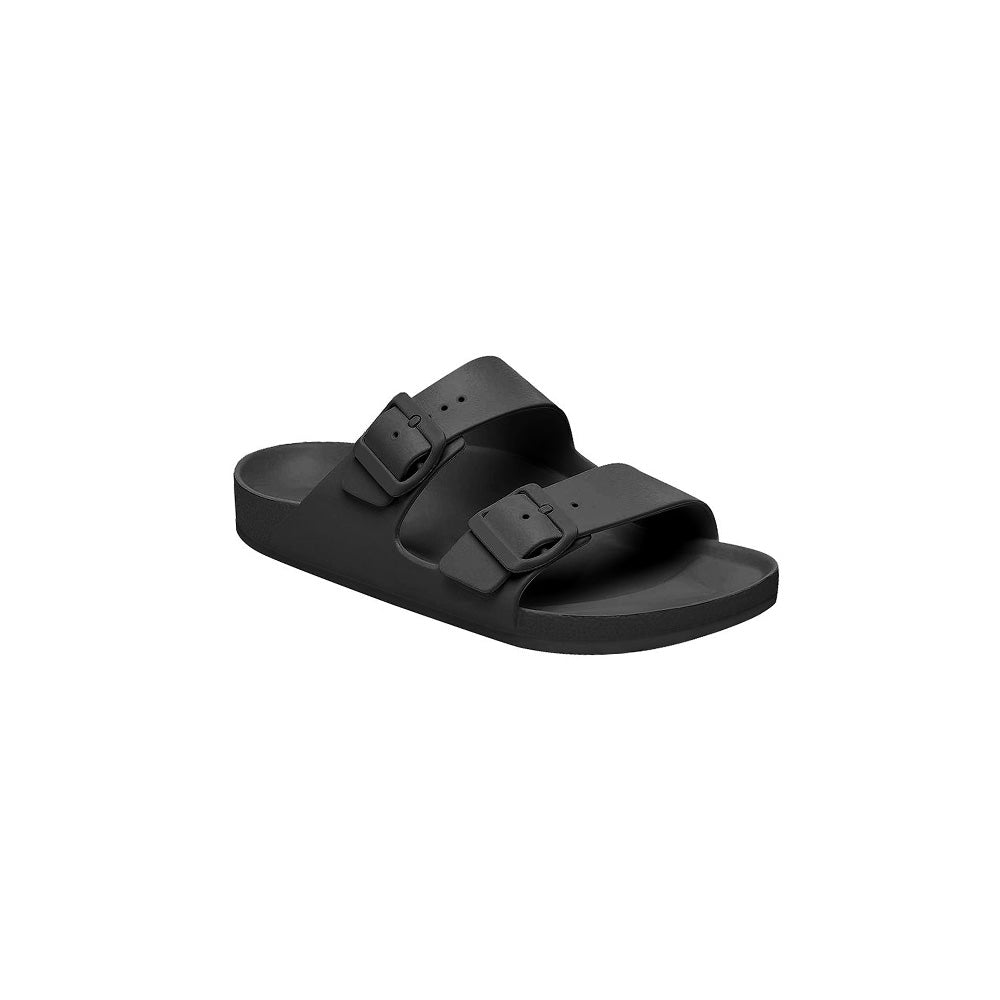 Summer TiempoSummer Tiempo Γυναικεία Παντόφλα Μονόχρωμη Με Διπλό Λουρίpapell.gr