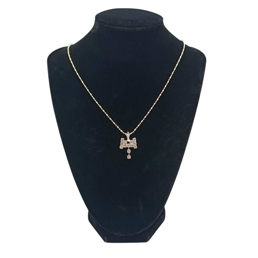 Γυναικείο Κολιέ Με Κρεμαστό Ασημί