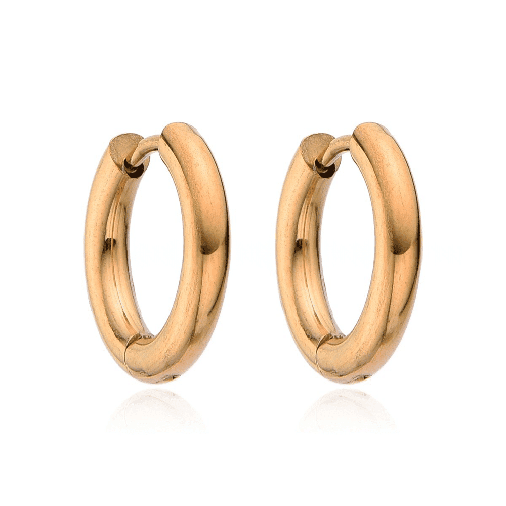 Επιχρυσος Κρικος Surgical Steel 316L 2.5X8/10/12Mm