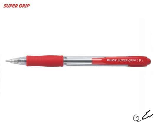 Pilot Στυλο Super Grip Fine 0.7Mm Κοκκινο