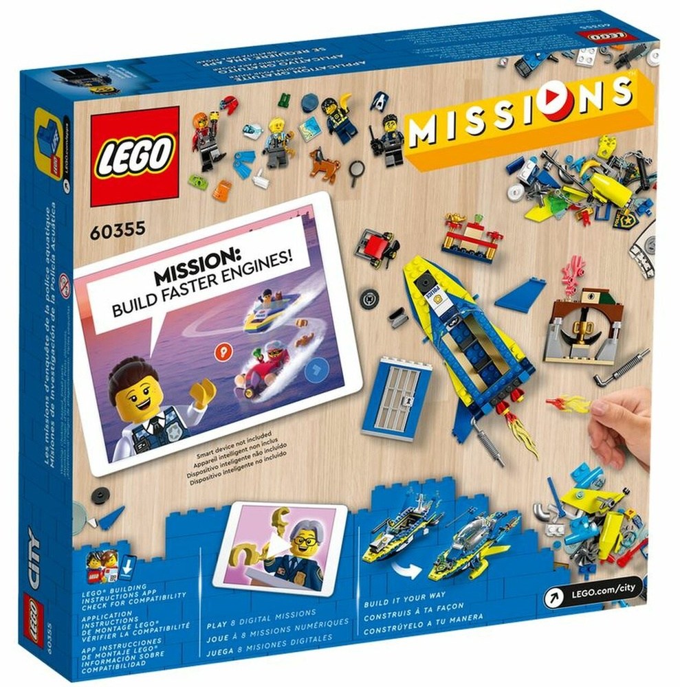 60355 Lego City Water Police Detective Missions
