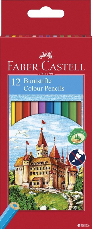 Faber Castell Ξυλομπογιες Awf Καστρο 12 Χρωματα