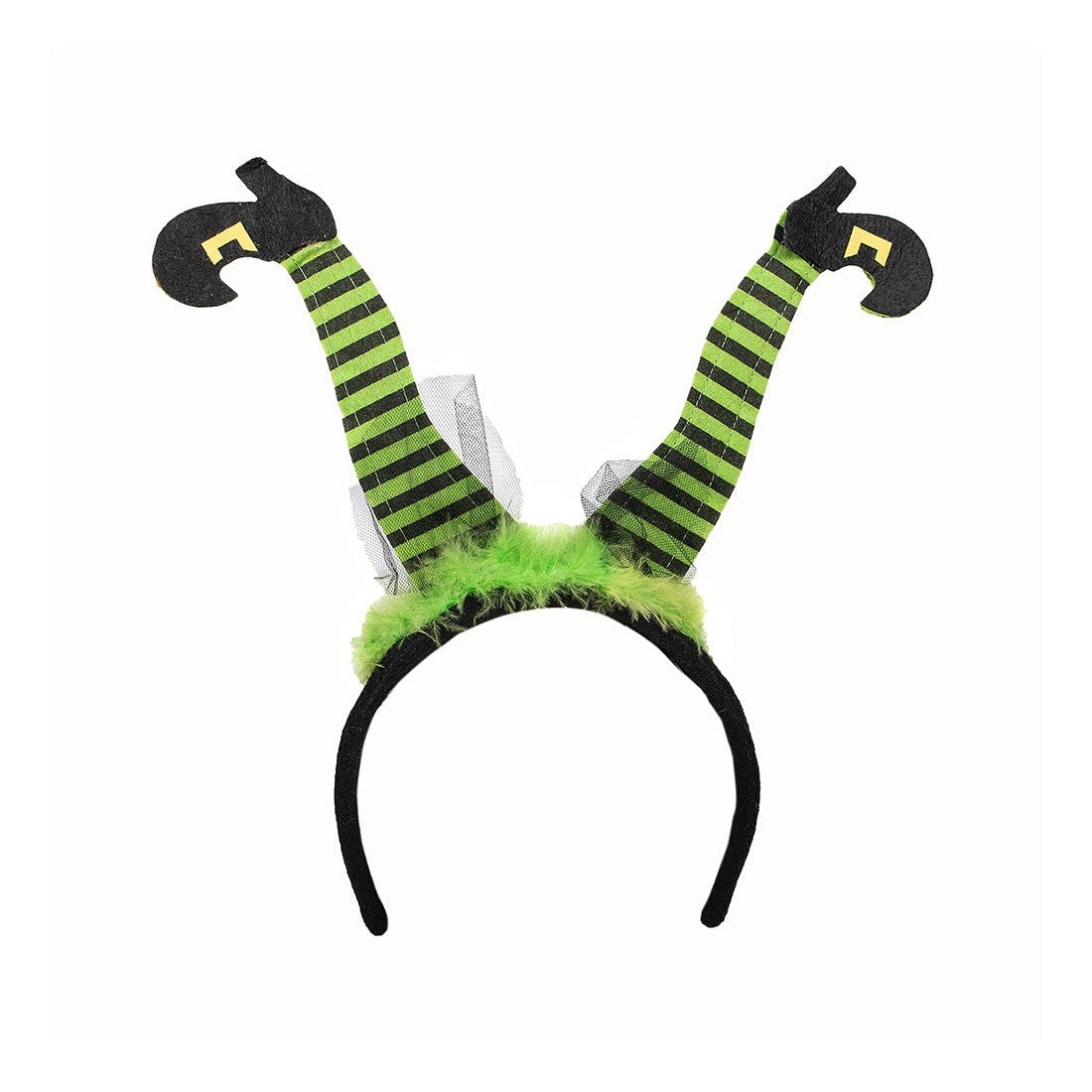 Αποκριάτικη Στέκα Πόδια Μάγισσας 30εκ σε 4 Χρώματα – 1 Τμχ