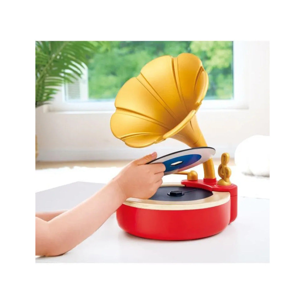 Hape Early Melodies Ξύλινος Φωνογράφος Tune Time 