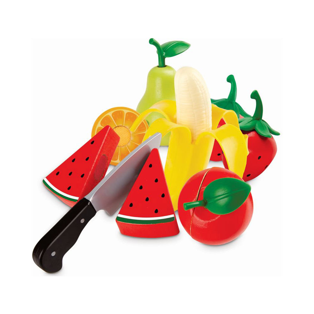 Hape Healthy Fruit Playset Σετ Φρούτων Υγιεινής Διατροφής 9 Τμχ