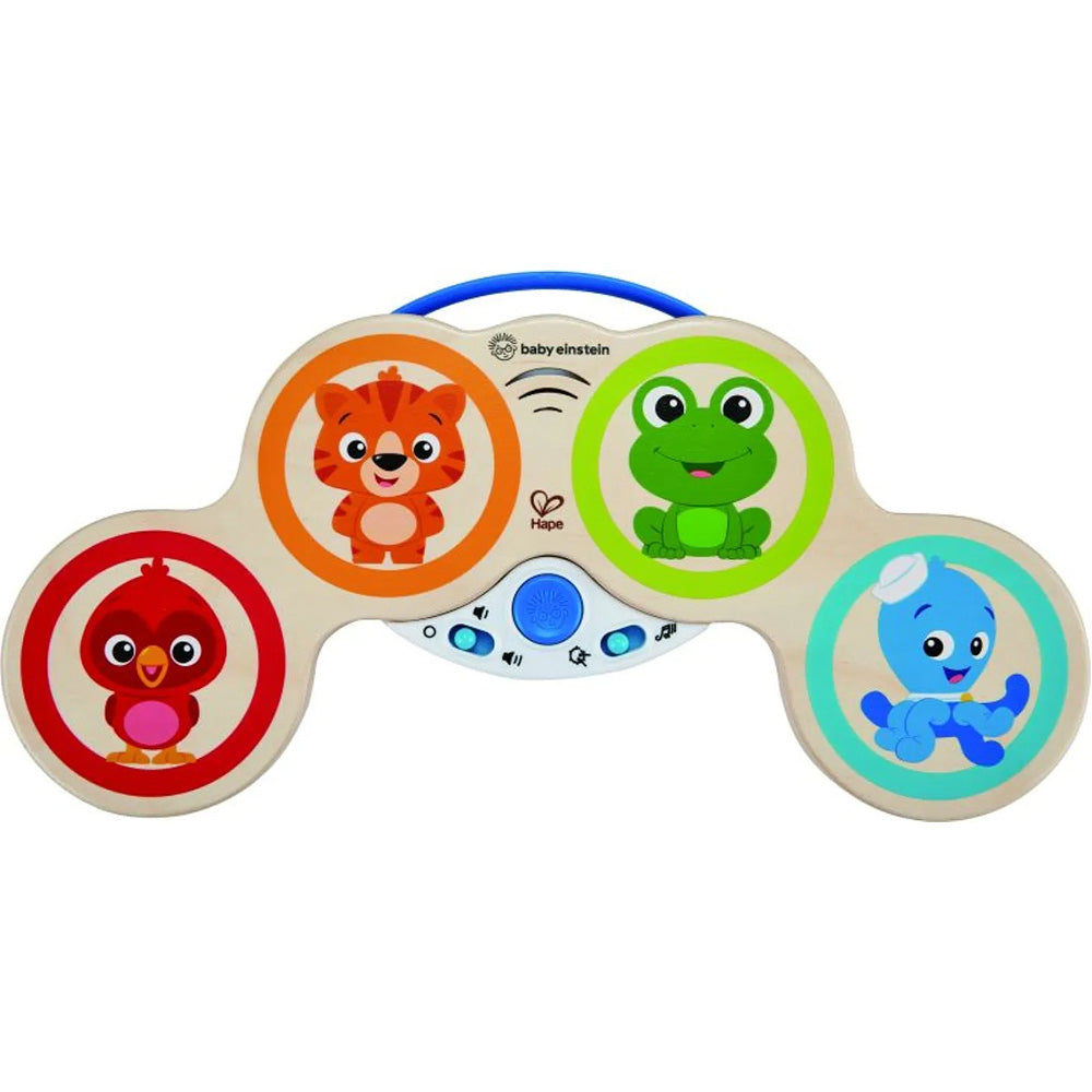 Hape Kids II Ξύλινο Magic Touch Drums 38,1X20,32X4,45εκ
