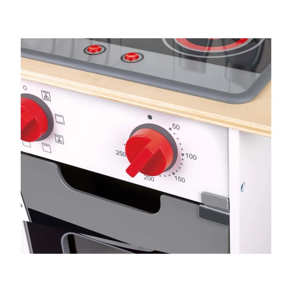 Hape Playfully Delicious Ξύλινη Κουζίνα Super Serve 62X17X43εκ