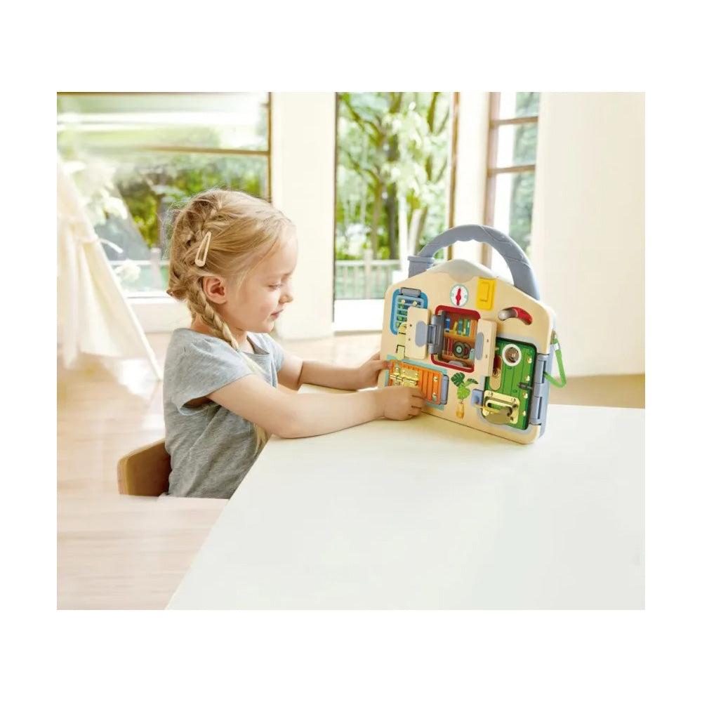 Hape Early Explorer Ξύλινο Lock & Learn Playboard