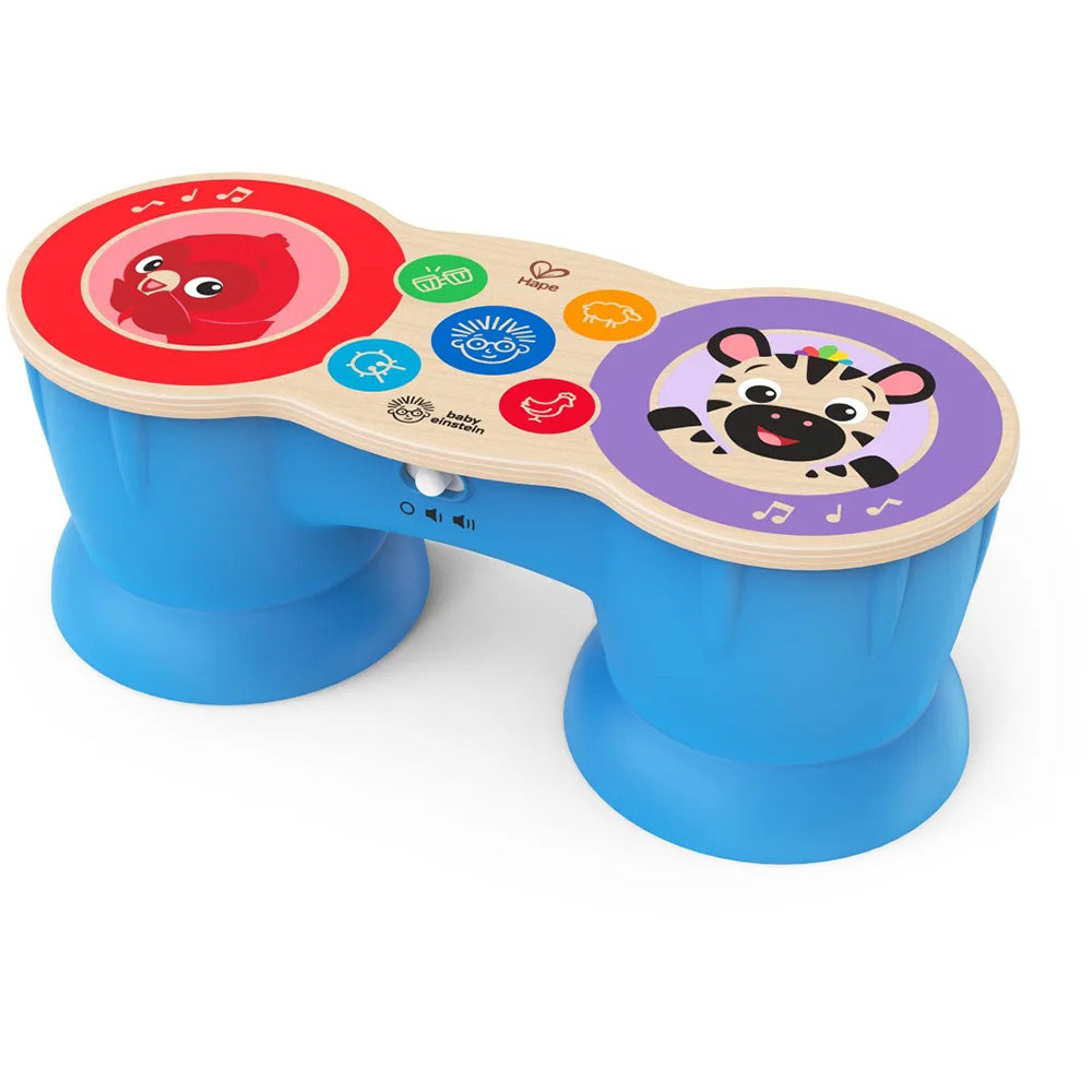 Hape Kids II Ξύλινο Magic Touch Drum Upbeat Tunes 