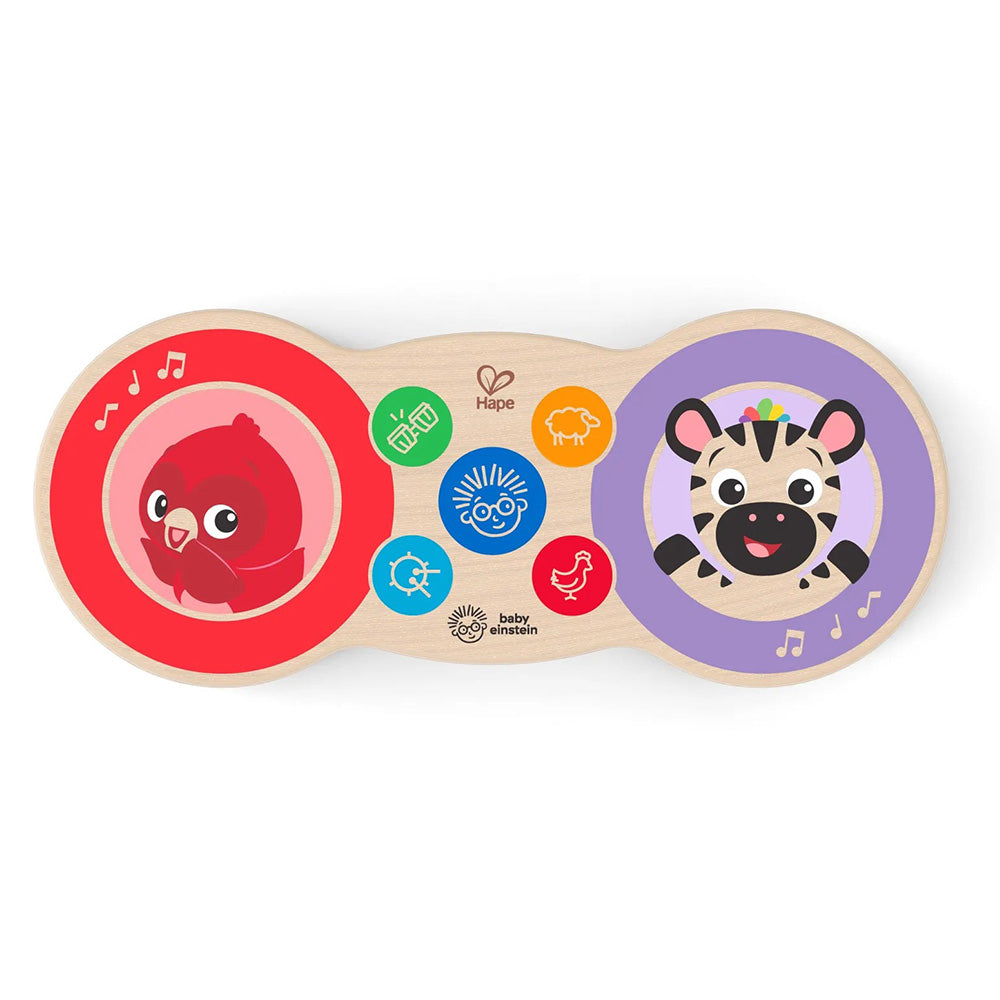 Hape Kids II Ξύλινο Magic Touch Drum Upbeat Tunes 