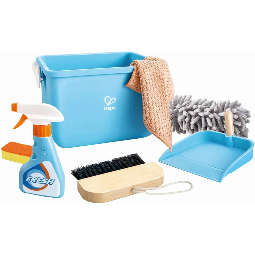 Hape Scoot-Around Ξύλινο Σετ Καθαρισμού 