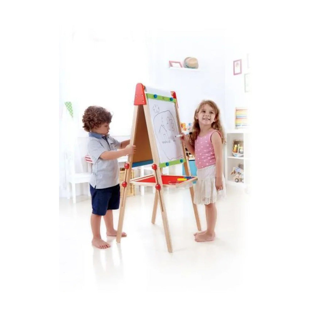 Hape Ξύλινος Πίνακας Διπλής Όψεως Little Artist's Easel 